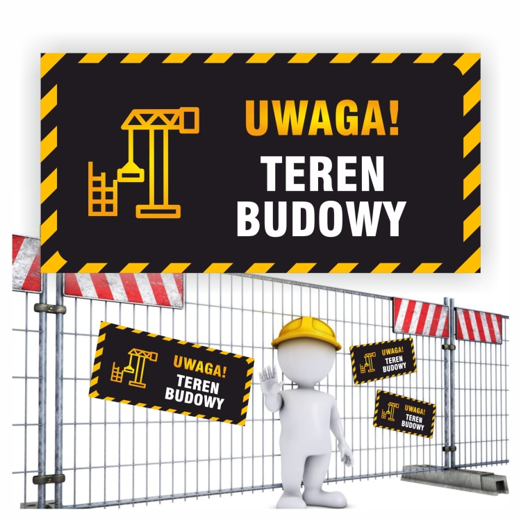 Uwaga budowa nieupoważnionym wstęp wzbroniony