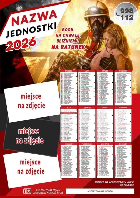 Najlepszy kalendarz dla jednostki 2026 rok