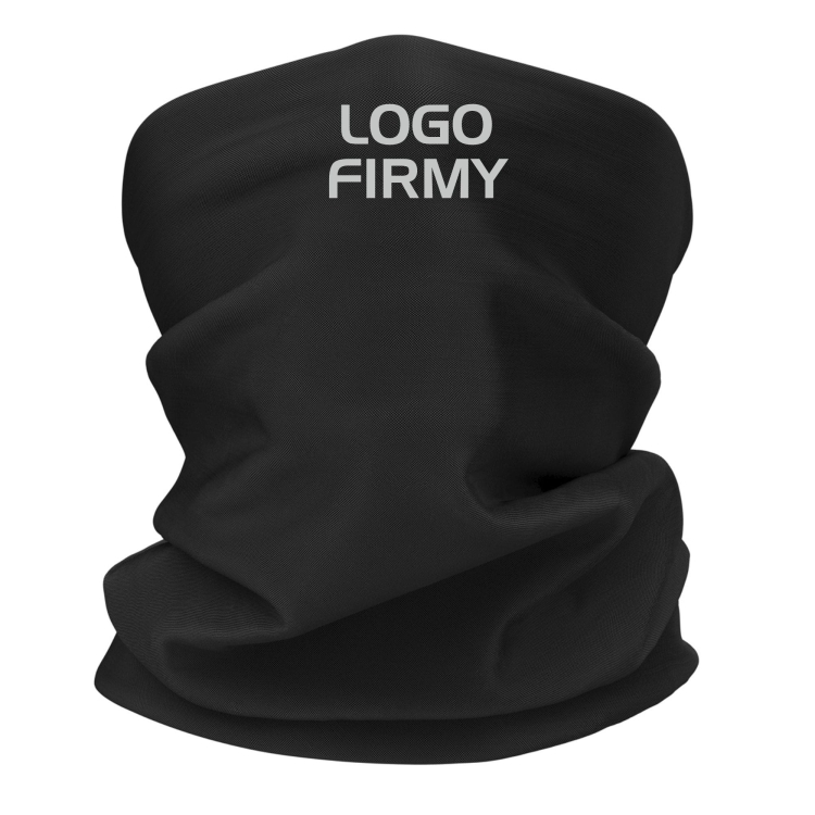 komin termoaktywny z logo