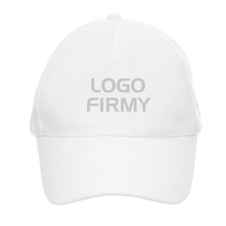 Czapka firmowa z daszkiem i nadrukiem logo