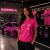 Koszulka damska Karolina Pilarczyk Team 2026 różowa – przód z logo Motorsport i numerem 69