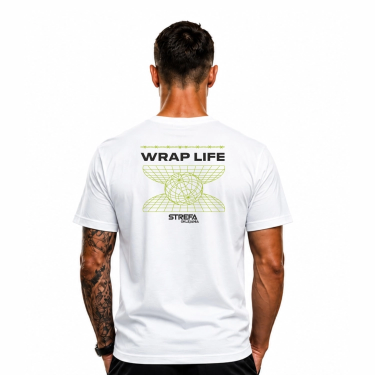 Koszulka car wrapping Wrap Life męska