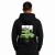 Bluza unisex Green Machine z nadrukiem zielonego sportowego samochodu