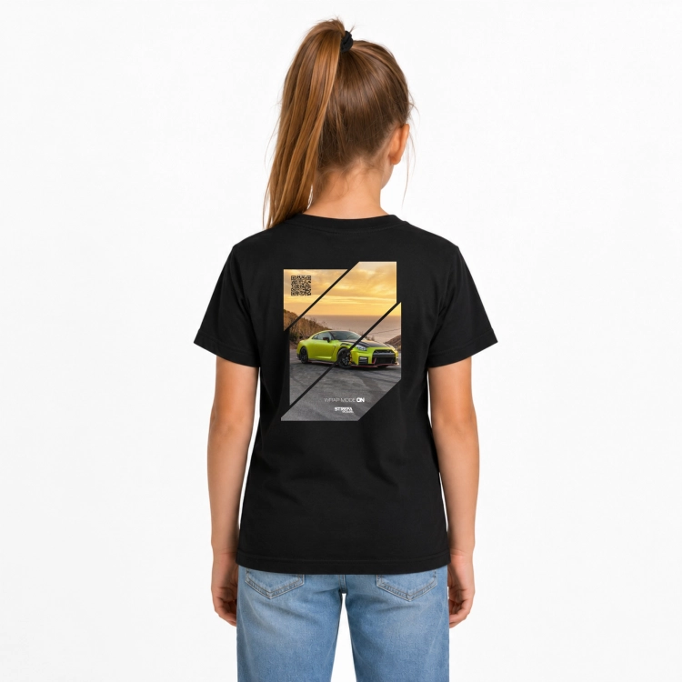 Golden Horizon – koszulka dziecięca dla fana motoryzacji