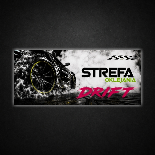 Drift Smoke – wlepa motoryzacyjna Strefa Oklejania