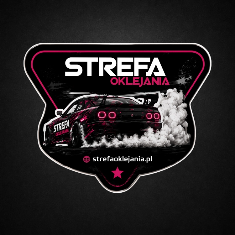 Smoke Mode – wlepa motoryzacyjna Strefa Oklejania