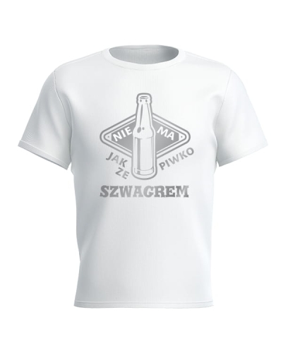 T-shirt męski nie ma to jak piwko