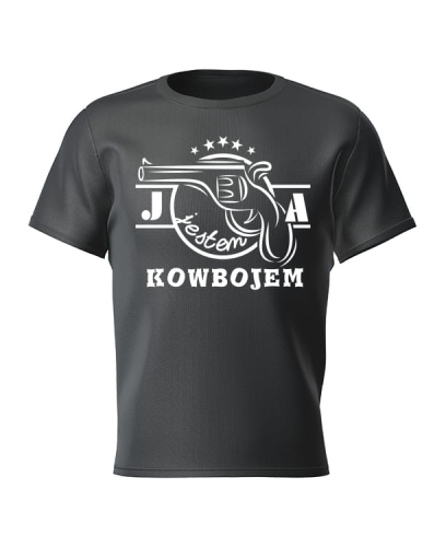 T-shirt dziecięcy ja jestem kowbojem