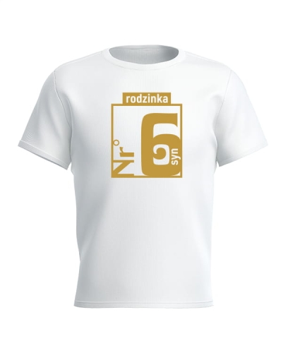 T-shirt dla chłopczyka Rodzinka nr. 6 Syn