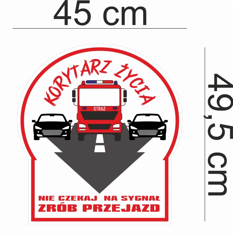 Naklejka Korytarz życia 45cm-2.jpg