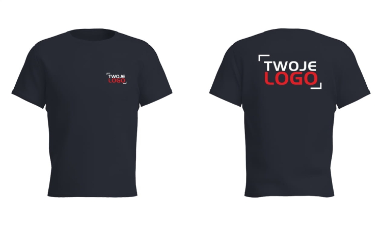 Koszulka reklamowa z logo – przód