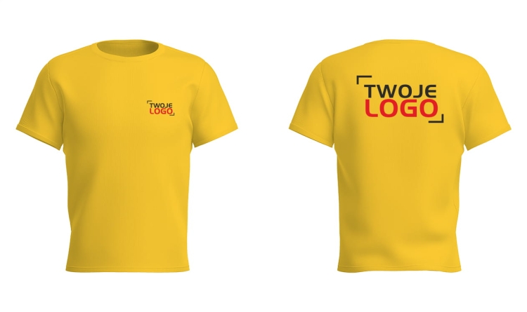 Koszulka męska z nadrukiem logo