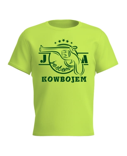 Koszulka dziecięca ja jestem kowbojem