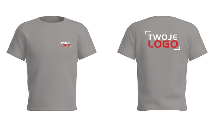 Koszulka z logo firmy – klasyczny T-shirt