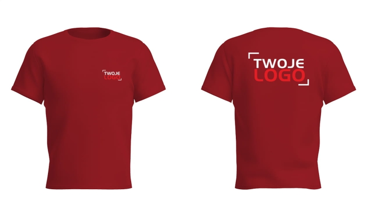 T-shirt firmowy – nadruk reklamowy