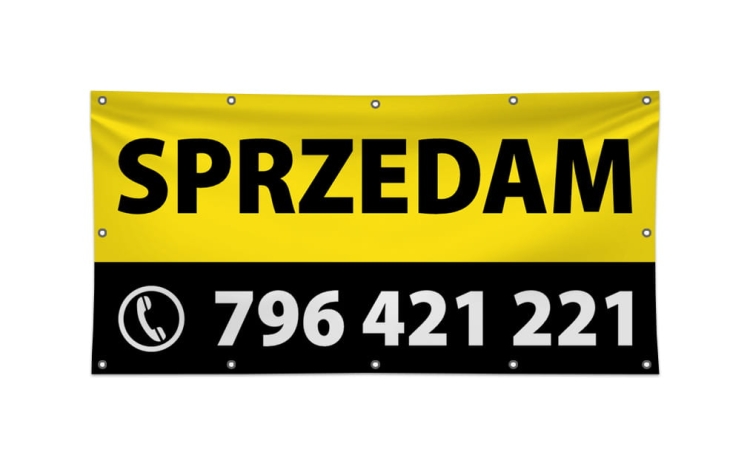 baner sprzedam 2x1
