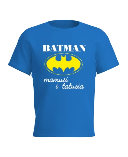 T-shirt dziecięcy batman mamusi i tatusia