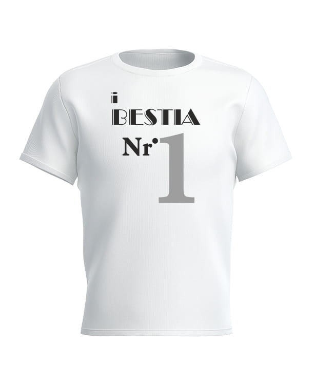 Koszulka męska i bestia nr. 1